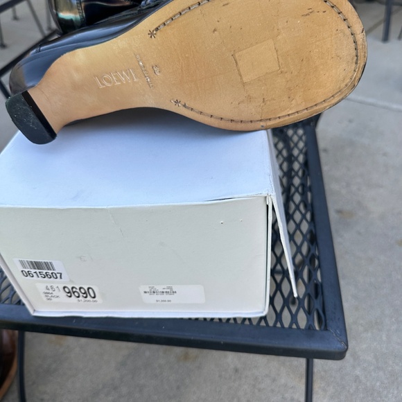 Loewe Black Patent Leather Loafers - Picture 10 of 13